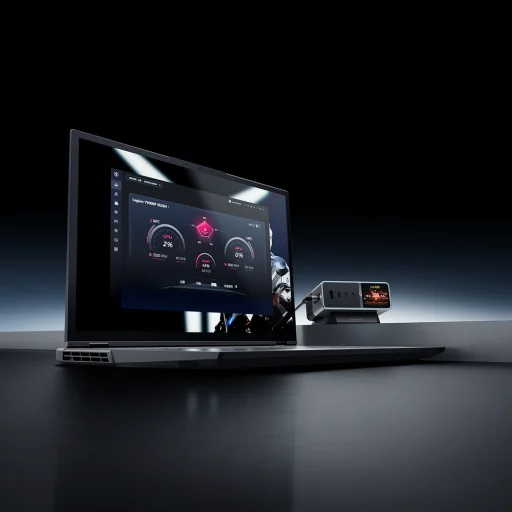 Cuktech TA3005U 300W nabíjacia stanica 5 v 1 s digitálnym displejom - strieborná - 13