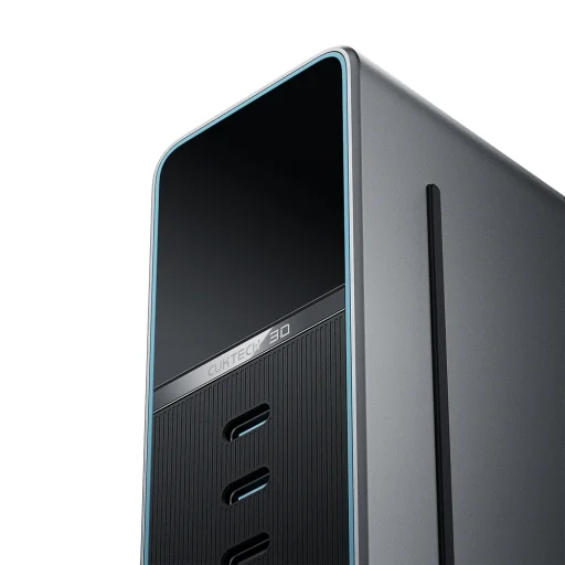 Cuktech TA3005U 300W nabíjacia stanica 5 v 1 s digitálnym displejom - strieborná - 4