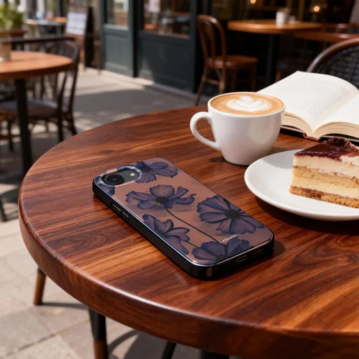 iPhone 16e / 17e Tech-Protect Lamano Magsafe Velvety Éjszaka tok - 8