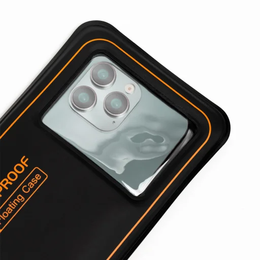 Univerzálne vodotesné plávajúce čierne puzdro - 4