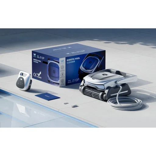 Robotický bazénový vysávač Bublue D10P-GR-EU - 3