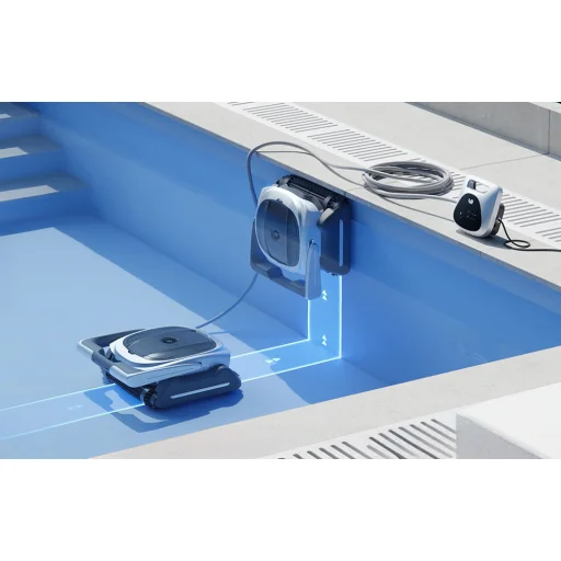 Robotický bazénový vysávač Bublue D10P-GR-EU - 9