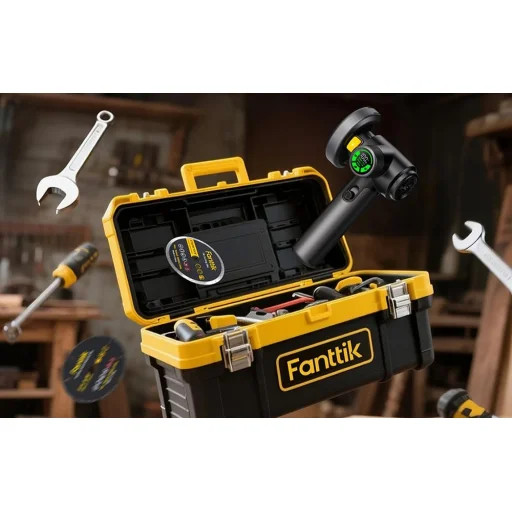 Fanttik M10 Ace akumulátorová uhlová brúska - 5