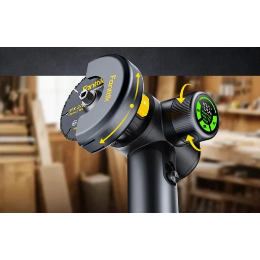 Fanttik M10 Ace akumulátorová uhlová brúska - 6