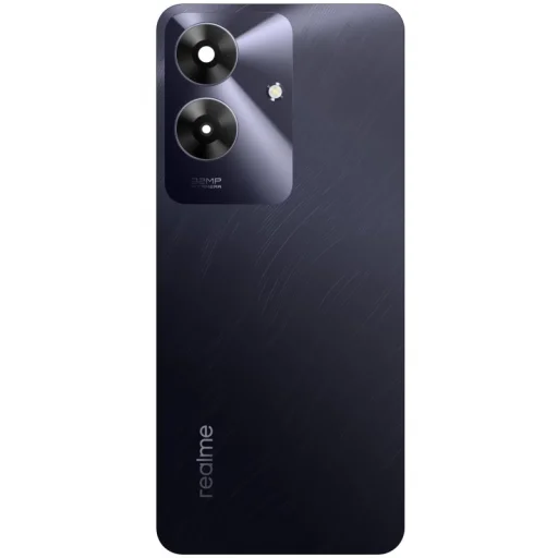 Kryt batérie pre model Realme Note 60, mramorovo čierny kryt - 1