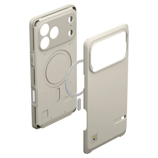 iPhone 17 Pro Spigen Classic LS Magsafe puzdro béžové - 8