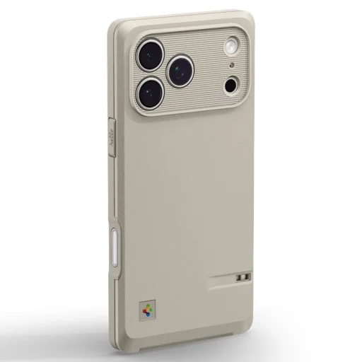 iPhone 17 Pro Spigen Classic LS Magsafe puzdro béžové - 9