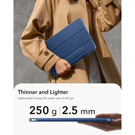 Apple iPad Air 11 2024-2026 ESR Rebound Magnetické puzdro Granátová modrá - 3