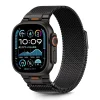 Apple Watch 8 / 9 / 10 / 11 / SE / Ultra (44 / 45 / 46 / 49 mm) Tech-protect Milano Vanguard Čierna thumbnail