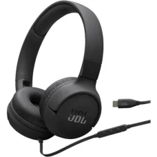 JBL Tune 520C Drôtové (USB-C) slúchadlá okolo uší čierne EU