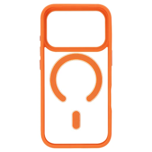 Metalické MagSafe puzdro pre iPhone 17 Pro Cosmic Orange - 5