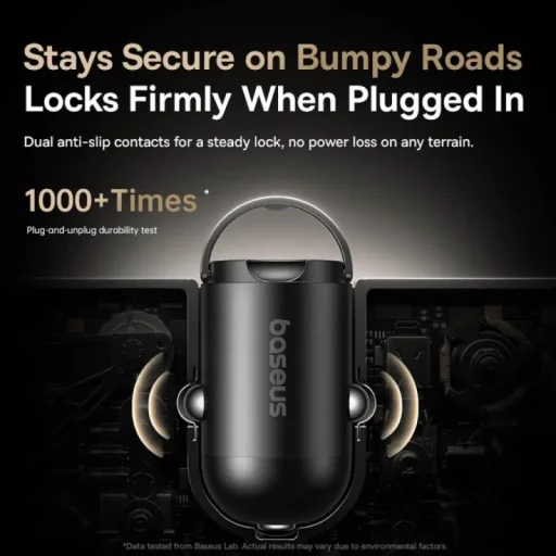 Baseus PrimeTrip VP2 nabíjačka do auta, 45W, 3A, 1 x USB-C, čierna C0206800 - 7