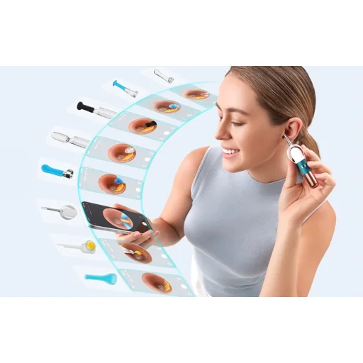 Otoskop s kamerou na čistenie uší Bebird Earsight Ultra - 8