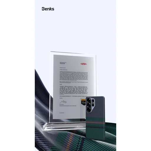 Benks Magnetic Armor Pro Aurora Kevlar 600D puzdro pre Samsung Galaxy S26 Ultra - 15
