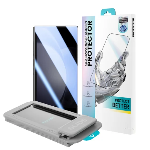 Benks Tvrdené sklo Glass Warrior HD Samsung Galaxy Z Fold 6 čierna sklenená fólia - 13