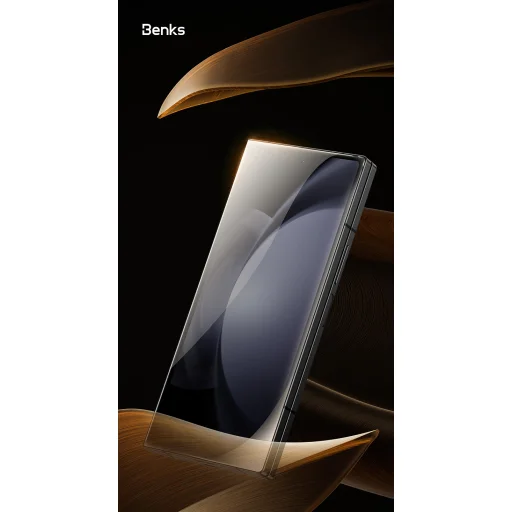 Benks Tvrdené sklo Glass Warrior HD Samsung Galaxy Z Fold 6 čierna sklenená fólia - 9