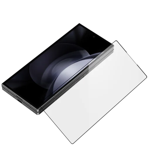 Benks Tvrdené sklo Glass Warrior HD Samsung Galaxy Z Fold 6 čierna sklenená fólia - 2