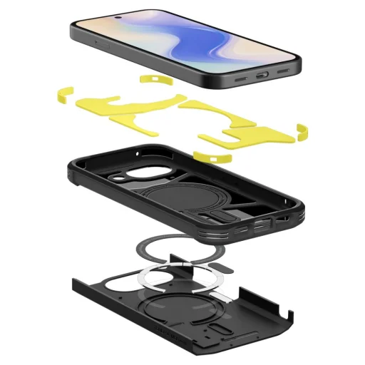 Google Pixel 10a Spigen Tough Armor Mag Magsafe puzdro čierne - 3