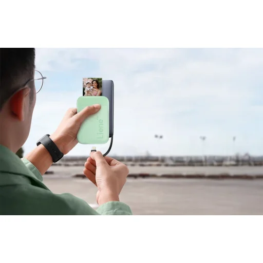 Liene Pearl Prenosná fotótlačiareň 2x3" (zelená) - 12