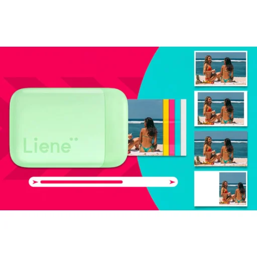 Liene Pearl Prenosná fotótlačiareň 2x3" (zelená) - 8