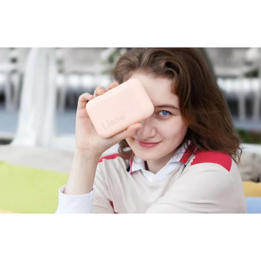 Liene Pearl prenosná fototlačiareň (ružová) - 6