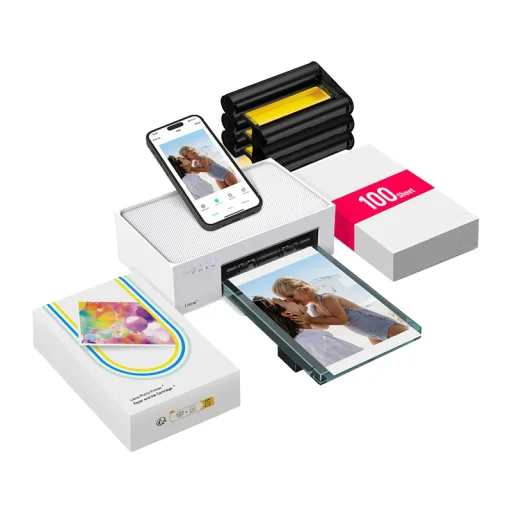 Liene Amber Prenosná fototlačiareň M100 10x15 cm - 1