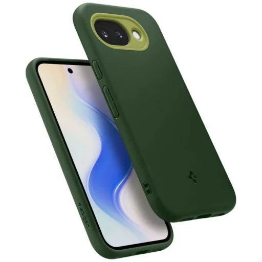 Google Pixel 10a Spigen Nano Pop Hybrid Mag MagSafe zelené puzdro - 8