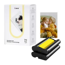 Liene 4x6" fotopapier pre fototlačiareň PixCut, 72 kusov