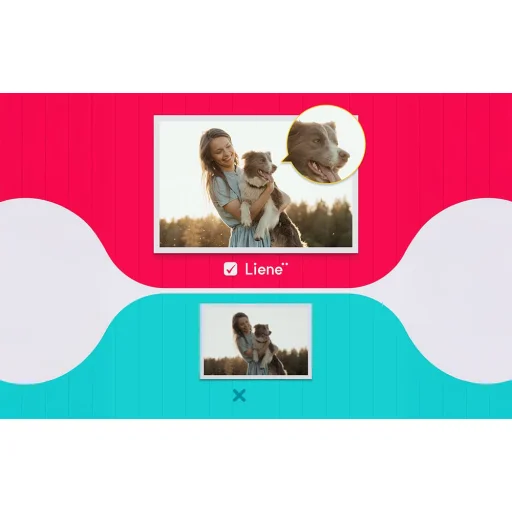 Liene 4x6" fotopapier pre fototlačiareň PixCut, 72 kusov - 4