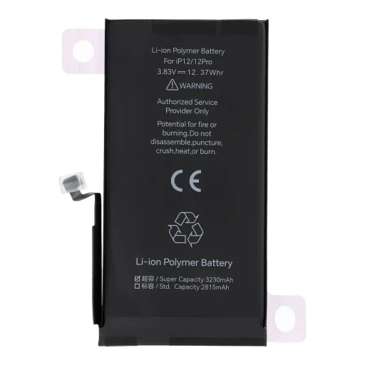 iPhone 12 / 12 PRO diagnosztizálható eredeti akkumulátor JCID (nagy kapacitású) - 2