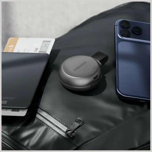 Energea Alumag Trio 2 Skladacia hliníková bezdrôtová nabíjačka 3 v 1 Qi2.2 25W gunmetal - 6