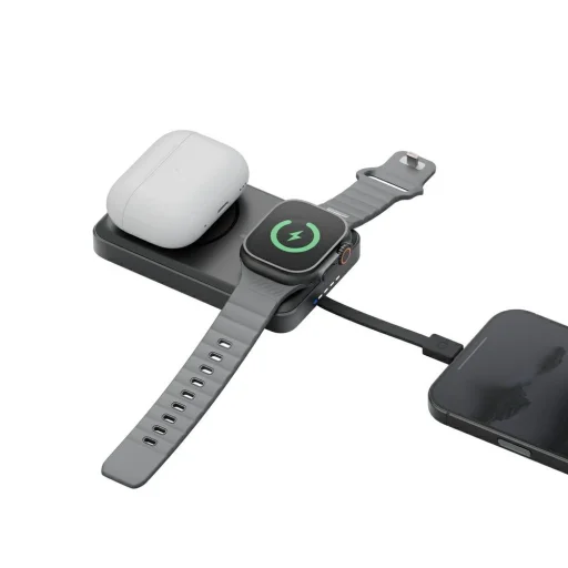 MagSafe Energea MagPac Pro 35S 3C 10000mAh indukčná powerbanka čierna - 1