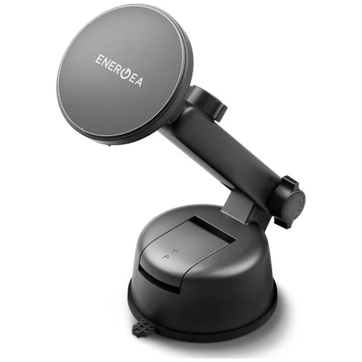 Čierna Energea Magdrive Kit 15W indukčná nabíjačka na čelné sklo/do mriežky ventilácie/na palubnú dosku - 1