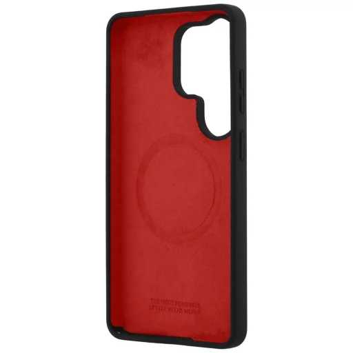 Samsung Galaxy S26 Ultra M silikónové puzdro s trikolórou MagSafe čierne - 7