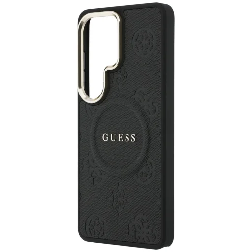 Samsung Galaxy S26 Ultra Guess Saffiano Peony Embossed Ring MagSafe puzdro čierne - 6