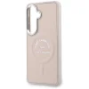 Samsung Galaxy S26 Plus Karl Lagerfeld Embosovaný Ring RSG Logo MagSafe kryt ružový thumbnail