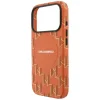 iPhone 17 Pro Karl Lagerfeld Monogram logo kryt MagSafe oranžový thumbnail