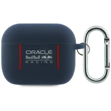 Silikónové puzdro pre AirPods Pro 3 Red Bull Logo a línie tmavomodré