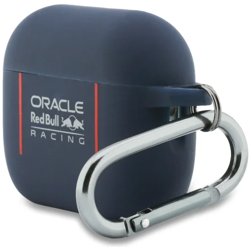 Silikónové puzdro pre AirPods Pro 3 Red Bull Logo a línie tmavomodré - 3