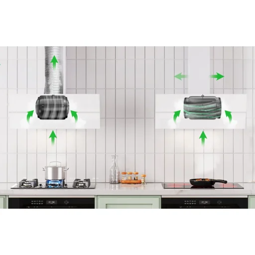 IsEasy TV1390D4-CC-I2 kuchynský odsávač pár - 4