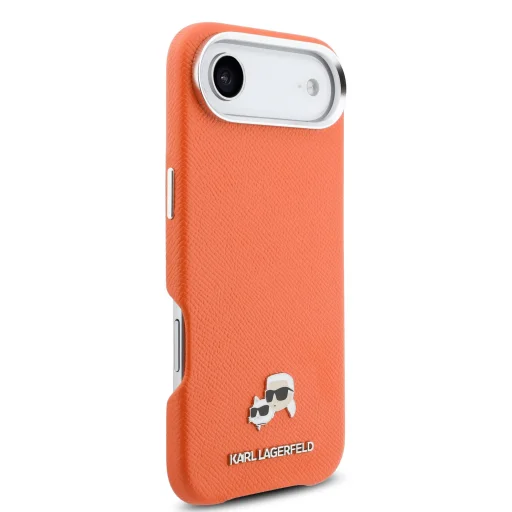 Karl Lagerfeld PU Karl a Choupette Heads Pins MagSafe puzdro pre iPhone 17 Air - 4