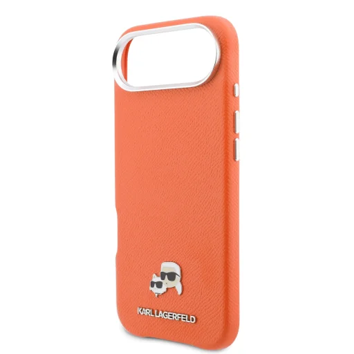 Karl Lagerfeld PU Karl a Choupette Heads Pins MagSafe puzdro pre iPhone 17 Air - 5