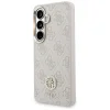 Samsung Galaxy S26 Guess 4G Big Rhinestone Triangle puzdro s remienkom MagSafe ružové thumbnail