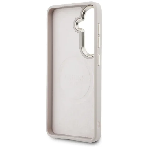 Samsung Galaxy S26 Guess 4G Big Rhinestone Triangle puzdro s remienkom MagSafe ružové - 7