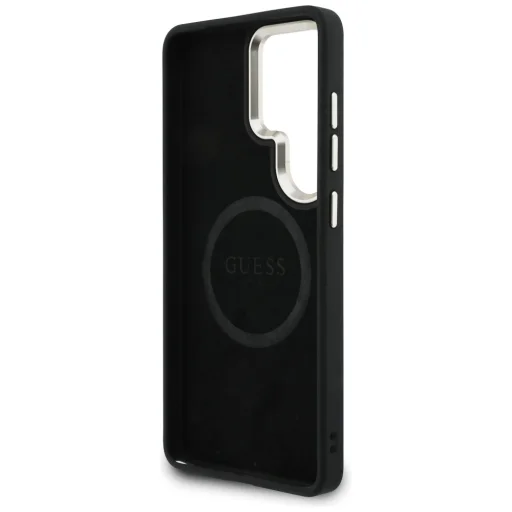 Samsung Galaxy S26 Ultra 4G puzdro Guess s veľkými štrasovými kamienkami a trojuholníkovým remienkom čierne - 7