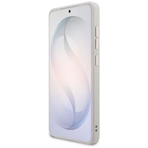 Samsung Galaxy S26 Ultra Guess 4G puzdro s veľkým štrasovým trojuholníkom a remienkom ružové puzdro - 5