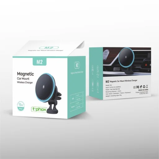 iMAG MAGNETIC BEZDRÔTOVÝ TRANSPARENTNÝ DRŽIAK DO AUTA - 5