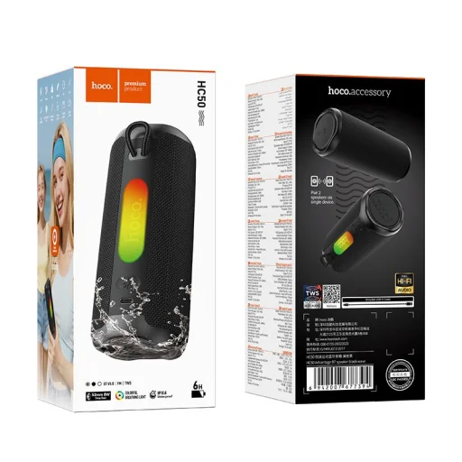Hoco HC50 bezdrôtový reproduktor 8W čierny - 5