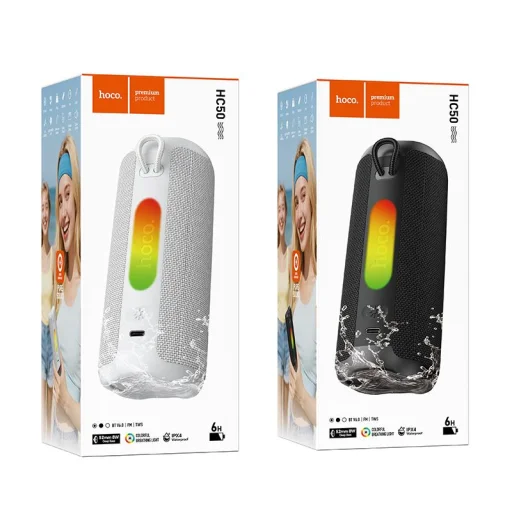Bezdrôtový reproduktor Hoco HC50 8W 4h biely - 6