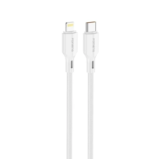 FONENG XS11 USB-C - Lightning PD 30W 1m biely kábel - 2